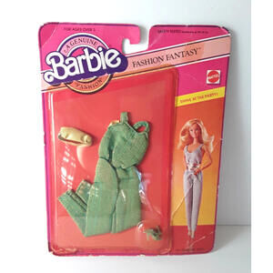 Vtg. 1982 Superstar Barbie Christie PJ Fashion Fantasy 5546 Shine At The Party